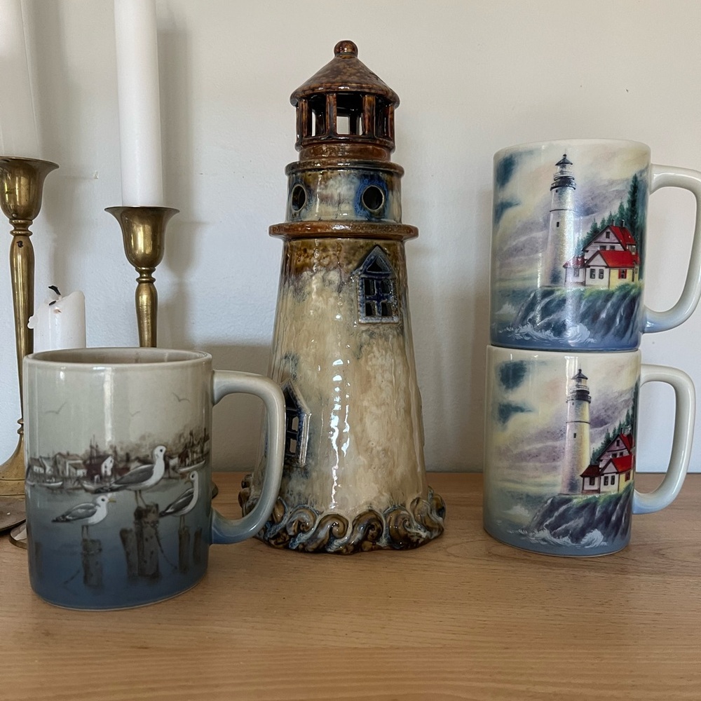 Vintage Nova Scotia Themed mugs